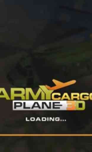 Avião de carga do exército – simulador de avião de 2