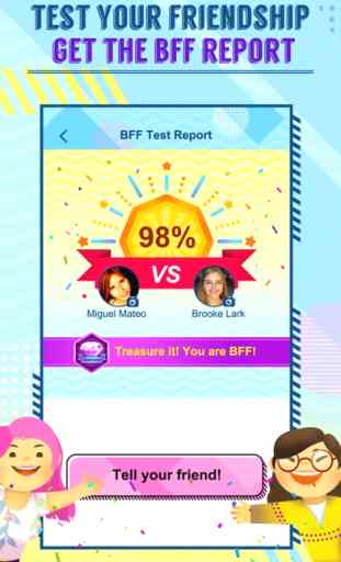 BFF Friendship Test - Quiz e jogos 1