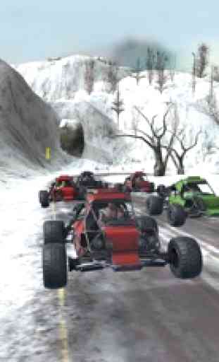 Buggy Car Neve Descendo Corida 4