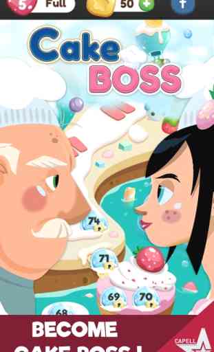 Cake Boss – Match Three Candy Jelly Puzzler 1