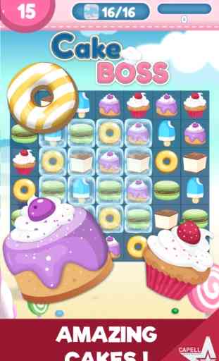 Cake Boss – Match Three Candy Jelly Puzzler 2