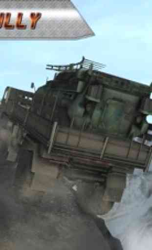 Exército caminhão pesado transporte carga - neve 2