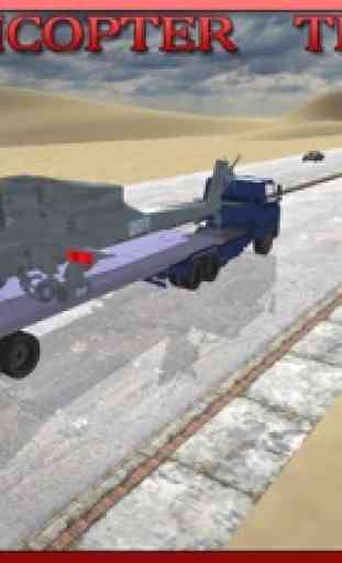 Transporte do helicóptero do exército - simulador 4
