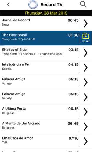 TV Brasil Programação 3