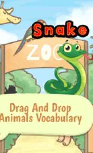 Bonito animais do jardim zoológico Jogo Puzzle Voc 3