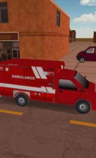 Cidade Ambulância Resgatar Equ 2