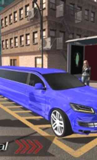 Cidade de limusine louco Driver 3D – simulador urb 3
