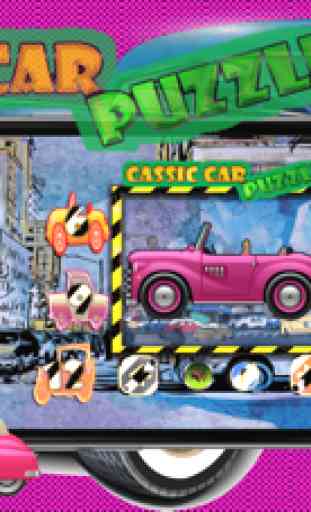 Classic Car puzzle mágico 6 anos meninas 1