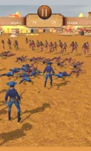 Cowboys batalha simulador 3