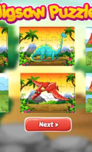 Dinosaur Park Jigsaw Puzzle Jurassic Dino Mundial 2