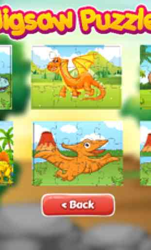 Dinosaur Park Jigsaw Puzzle Jurassic Dino Mundial 3