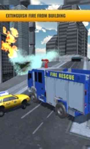 Caminhão de bombeiros Robô 4