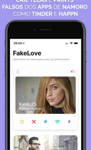 FakeLove - App Fake de Namoro 1