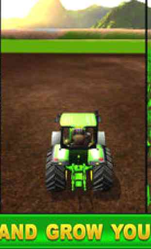 Fazenda Simulador Jogos : Diesel Trator Colheita 3