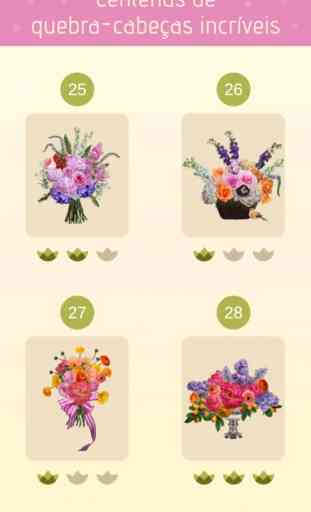 Flower Puzzles: Jogo Relaxante 4