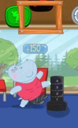 Jogos Fitness: Hippo instrutor 1
