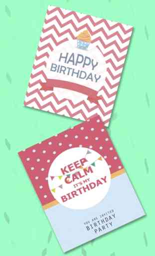 aniversário feliz cartões - Crie adesivos 2