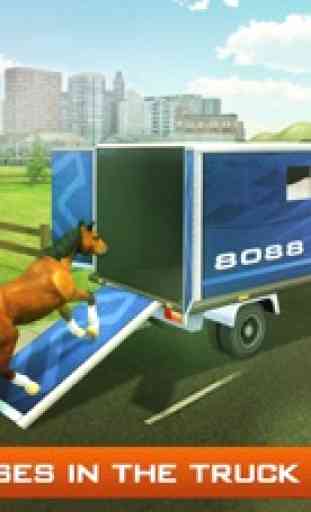 Cavalo Transporte Truck Simulator 3D 1