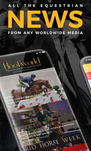 Hoofworld: Seu app equestre! 1