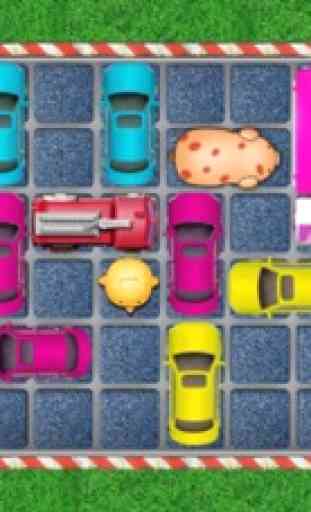 combater incêndios: caminhão de bombeiros e hora bombeiro-rush: jogos de quebra-cabeça de raciocínio para o atolamento kids-trânsito! 3