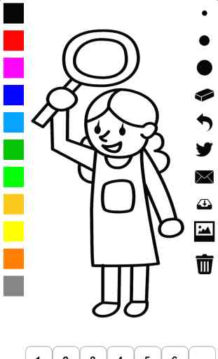 Livro de colorir a família para meninos: Aprenda a desenhar mãe, pai, avó, avô e mais!! 2