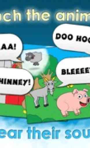 Farm Games Animal Puzzles Para Crianças, Toddlers 2