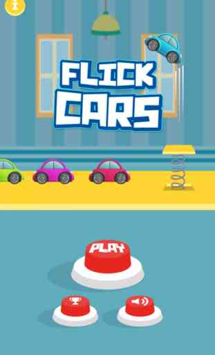 Flick Cars : Infinito Arcade Toy Car Salto Corrida 1