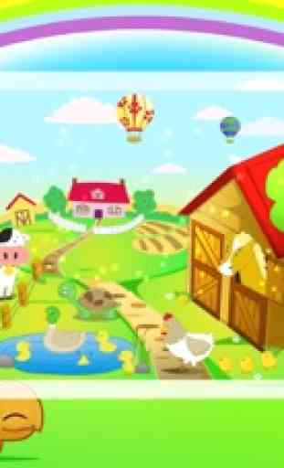 Quebra-cabeça de fazenda 123 Pocket para crianças 4