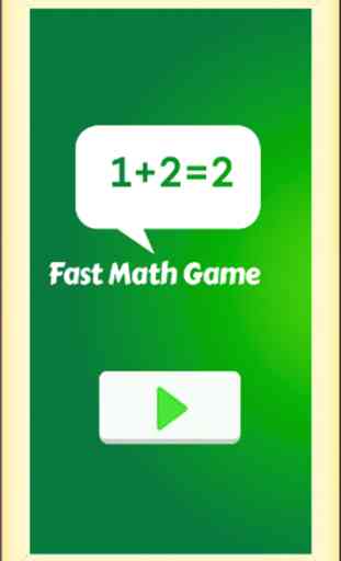 Rápido jogo de matemática - Pensando resposta rápida para as crianças 1