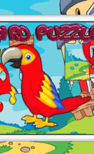 Jogos de bebê livre: pássaro  para Puzzle crianças 2