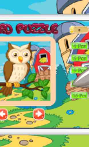 Jogos de bebê livre: pássaro  para Puzzle crianças 3