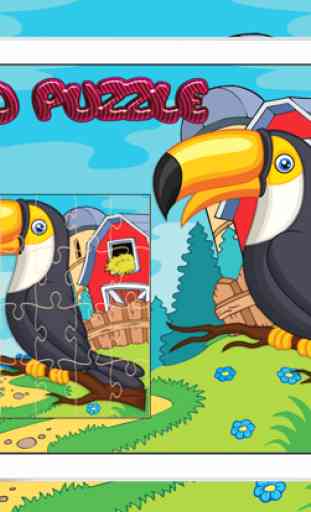 Jogos de bebê livre: pássaro  para Puzzle crianças 4