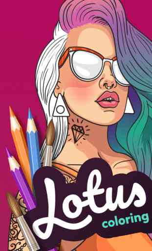 Lotus: um livro de colorir 1