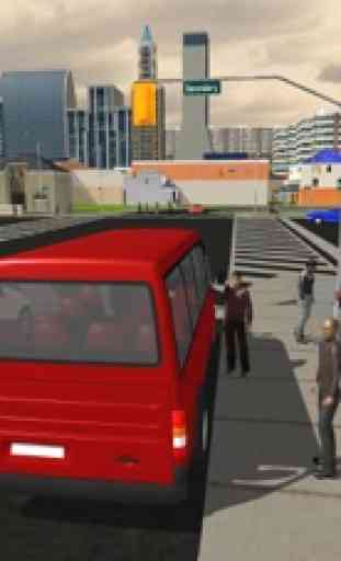 Simulador de passeio de minibús 2017 e condução 1
