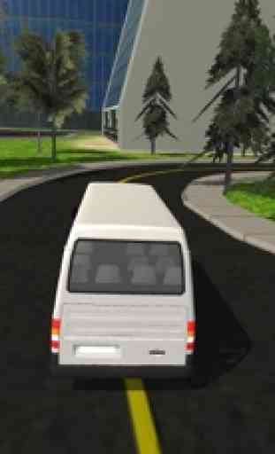 Simulador de passeio de minibús 2017 e condução 4