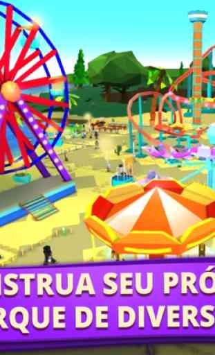 My Theme Park: Tema Parque Sim 4