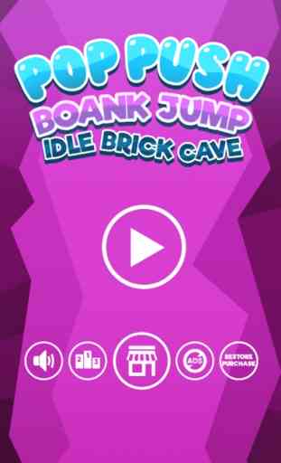 Pop Push Jump: Idle Brick Cave 1