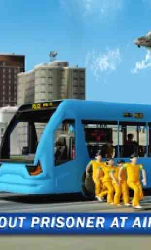 Prisioneiro Transporte Ônibus Sim 3D 3