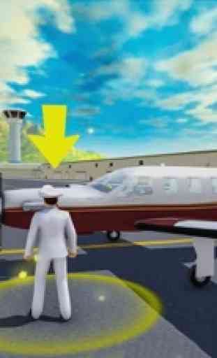 Avião Sky Flight Simulator 3D 4