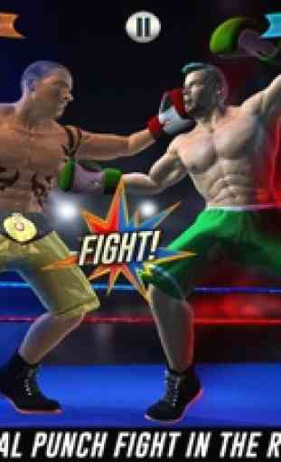 Jogo de combate boxer real: campeão boxe knockout 2