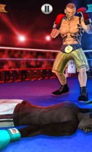 Jogo de combate boxer real: campeão boxe knockout 3