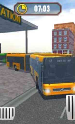 Ônibus Dirigindo Escola Teste 1