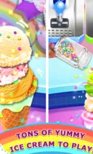 Rainbow Unicorn Ice Cream Game 4