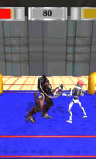 Real Robô Anel Combate Arena Cru Luta 1