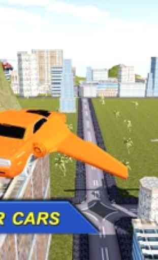 Real Vôo Jato Carro : Simulador futurista Voar 2