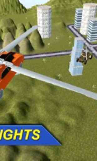 Real Vôo Jato Carro : Simulador futurista Voar 4