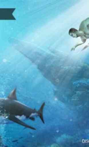 Tubarão Sniper – o grande tubarão branco caça subm 2