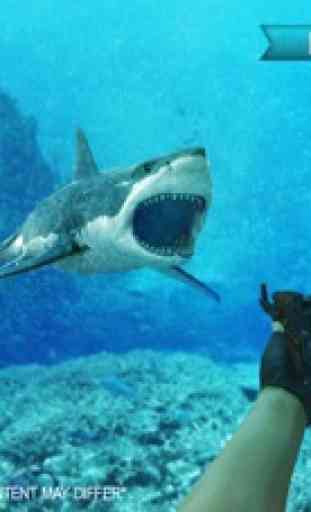 Tubarão Sniper – o grande tubarão branco caça subm 3