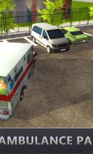 verdadeira ambulância de resgate de condução - jog 3