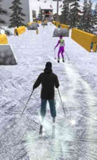 aventura de esqui na neve 3D 4